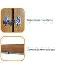 Quarto Completo Roupeiro 4 Portas Cama Mesa De Cabeceira Pent