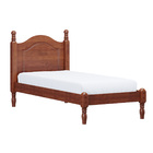 Quarto Completo Solteiro Ouro Imbuia: Guarda-roupa 4 Portas M