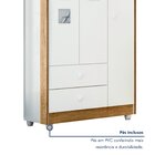 Quarto De Bebê 100% Mdf Berço Com Colchão, Cômoda Soft E Guar