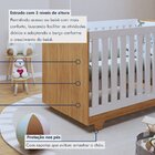 Quarto De Bebê 100% Mdf Com Berço Mini Cama Life E Cômoda Sof