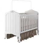 Quarto De Bebê 2 Peças Com Berço E Capitonê Espresso Móveis B