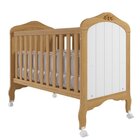 Quarto De Bebê 2 Peças Com Berço E Capitonê Espresso Móveis N