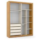 Quarto De Bebe 2 Portas Tutto New Freijó Off White Com Capito