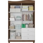 Quarto De Bebê 3 Peças Com Berço Cômoda 4 Gavetas Guarda Roup