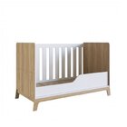 Quarto De Bebê 5 Peças Com Berço 3 Em 1 Cômoda E Nichos Favo