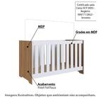 Quarto De Bebê Aconchego Completo Ii Com Colchão - Branco/no