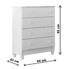 Quarto De Bebê Ariane Berço 3 Em 1 Lara Guarda Roupa 3 Portas