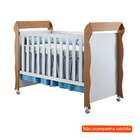 Quarto De Bebê Ariel Ii Berço Guarda-roupa Cômoda Branco E Ma