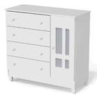 Quarto De Bebê Ariel Vi Berço Guarda-roupa Cômoda Branco Infa