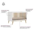 Quarto De Bebê Berço 3 Em 1 Ligia Cômoda Infantil Com Fraldár