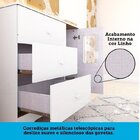 Quarto De Bebê Berço Americano E Cômoda Com Janelas Retangulo