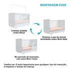 Quarto De Bebê Berço Americano E Guarda Roupa 4 Portas Cômoda