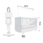 Quarto De Bebê Berço Americano E Guarda Roupa Com Janelas Los