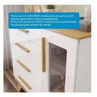 Quarto De Bebê Berço Com Capitonê E Cômoda Com Janelas 100% M
