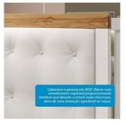Quarto De Bebê Berço Com Capitonê E Cômoda Com Janelas 100% M