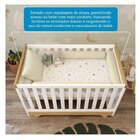 Quarto De Bebê Berço Com Capitonê E Guarda-roupa 100% Mdf Ret