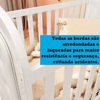 Quarto De Bebê Berço Com Capitonê E Guarda Roupa 4 Portas May