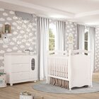 Quarto De Bebê Berço, Cômoda 4 Gavetas 1 Porta Happy Espresso