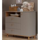 Quarto De Bebê Berço E Cômoda 3 Gavetas 1 Porta Happy Espress