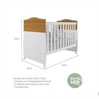 Quarto De Bebê Berço E Cômoda 4 Gavetas Happy Espresso Móveis