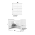 Quarto De Bebê Berço E Cômoda Sonho Encantado Espresso Móveis