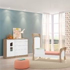 Quarto De Bebê Berço E Gaveteiro Joaquim Branco