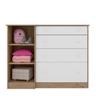 Quarto De Bebê Berço E Gaveteiro Joaquim Branco