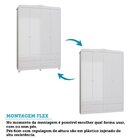 Quarto De Bebê Berço Guarda Roupa E Cômoda Maya Clássico Espr