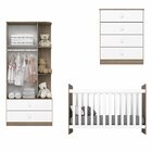 Quarto De Bebê Berço Guarda-roupa E Cômoda Sonho Encantado Es