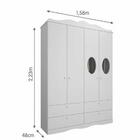 Quarto De Bebê Berço Harmonia E Roupeiro Encanto Top