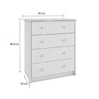 Quarto De Bebê Berço Mini Cama Americano Cloe Com Cômoda 4 Ga