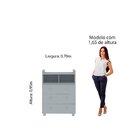 Quarto De Bebê Berço Mini Cama Cômoda 3 Gavetas Lua Gelius Mó