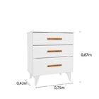 Quarto De Bebê Berço Mini Cama E Cômoda 3 Gavetas Aconchego E