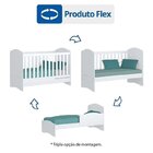 Quarto De Bebê Com 1 Guarda Roupa 1 Cômoda E Berço 3 Em 1 Abr