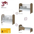 Quarto De Bebê Com 1 Guarda Roupa 1 Cômoda E Berço 3 Em 1 Abr