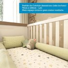 Quarto De Bebê Com Berço 2 Em 1 Guarda Roupa Cômoda Estante E