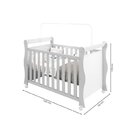 Quarto De Bebê Com Berço 3 Em 1, Cômoda 4 Gavetas 1 Porta E G