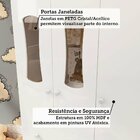 Quarto De Bebê Com Berço 3 Em 1, Guarda-roupa 3 Portas Com Ja