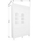 Quarto De Bebê Com Berço 3 Em 1 Roupeiro 3 Portas 2 Gavetas C