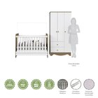 Quarto De Bebê Com Berço Americano 3 Em 1 E Guarda Roupa 3 Po