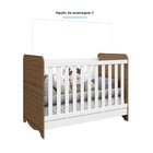 Quarto De Bebê Com Berço Americano 3 Em 1 E Guarda Roupa 3 Po