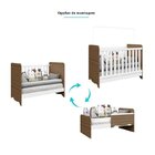 Quarto De Bebê Com Berço Americano 3 Em 1 E Guarda Roupa 3 Po