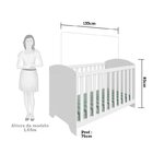 Quarto De Bebê Com Berço Americano E Guarda Roupa 4 Portas 2