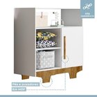 Quarto De Bebê Com Berço Com Suporte 100% Mdf Life E Cômoda 1