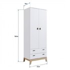 Quarto De Bebê Com Berço Cômoda Guarda Roupas Nicho E Caixa O