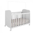 Quarto De Bebê Com Berço E Cômoda 4 Gavetas 100% Mdf Mimo  Br