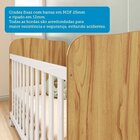 Quarto De Bebê Com Berço E Cômoda 4 Gavetas 100% Mdf Mimo Esp