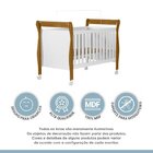 Quarto De Bebê Com Berço Mini Cama 100% Mdf Slim E Cômoda 100