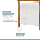 Quarto De Bebê Com Berço Mini Cama 100% Mdf Slim E Cômoda 100