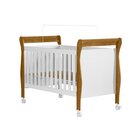 Quarto De Bebê Com Berço Mini Cama 100% Mdf Slim E Cômoda De